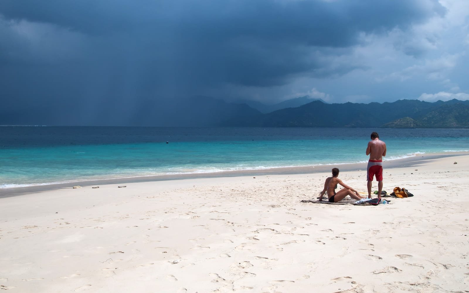 Snorkeling spot near Gili Meno
